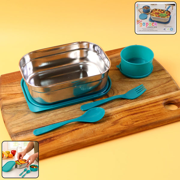 Premium Stainless Steel Lunch Box Set - justgrabit.in | Just Grab It