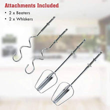 Compact Hand Electric Mixer / Blender for Whipping / Mixing with Attachments - Justgrabit Inc.