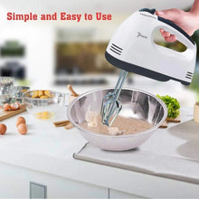 Compact Hand Electric Mixer / Blender for Whipping / Mixing with Attachments - Justgrabit Inc.