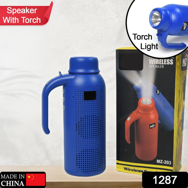 Smart Bluetooth Speaker with Torch & Night Flashlight - justgrabit.in | Just Grab It