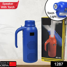 Smart Bluetooth Speaker with Torch & Night Flashlight - justgrabit.in | Just Grab It