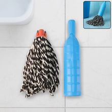 Plastic Mop Refill with Handle Grip – Durable Cotton Yarn Floor Cleaning Mop Head for Household and Commercial Use - Justgrabit Inc.