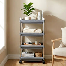 4 - Layer Rolling Storage Cart with Wheels Set - justgrabit.in | Just Grab It