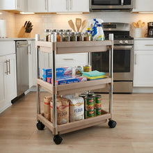 3 - Layer Multipurpose Storage Trolley - justgrabit.in | Just Grab It