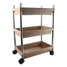 3 - Layer Multipurpose Storage Trolley - justgrabit.in | Just Grab It