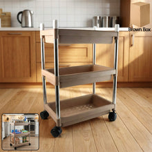 3 - Layer Multipurpose Storage Trolley - justgrabit.in | Just Grab It