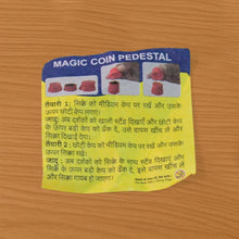 Magic Coin Pedestal Toy – Fun Illusion Trick for Kids (1 Set) - Justgrabit Inc.