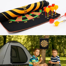Magnetic Roll - Up Dartboard Game - (12 - inch / Set) - justgrabit.in | Just Grab It