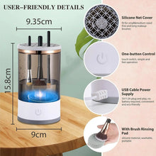 Electric Makeup Brush Cleaner and Dryer – Automatic USB Rechargeable Brush Washing Machine - justgrabit.in | Just Grab It