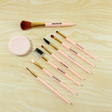 9 - in - 1 Professional Makeup Brush Set (1 Set) - justgrabit.in | Just Grab It