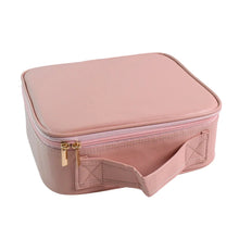 Pink Premium LED Light Makeup Organizer Box (1 Pc) - Justgrabit Inc.