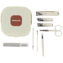 8 in 1 Premium Manicure & Pedicure Grooming Kit - (Set) - justgrabit.in | Just Grab It