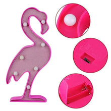 Flamingo Shape LED Decorative Night Light (1 Pc) - justgrabit.in | Just Grab It