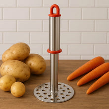Stainless Steel Potato Masher with Ergonomic Handle (17cm / 1 Pc) - Justgrabit Inc.