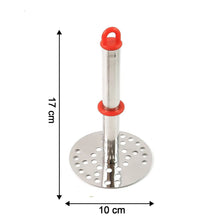 Stainless Steel Potato Masher with Ergonomic Handle (17cm / 1 Pc) - Justgrabit Inc.