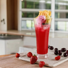 Supermom Plastic Faluda Matt Glass Set (300ML / 6 Pc) - Justgrabit Inc.