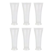 Supermom Plastic Faluda Matt Glass Set (300ML / 6 Pc) - Justgrabit Inc.