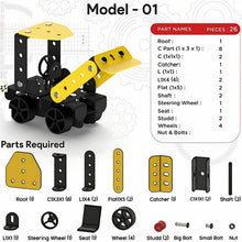 Aditi STEM Educational Mecha Racer DIY Construction Kit - justgrabit.in | Just Grab It