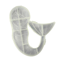 Mermaid Shape Plastic Storage Organizer Box (1 Pc) - Justgrabit Inc.