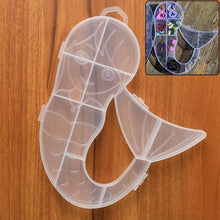 Mermaid Shape Plastic Storage Organizer Box (1 Pc) - Justgrabit Inc.