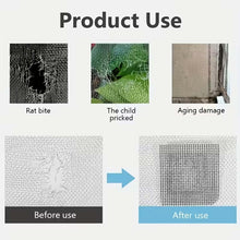 Premium Self - Adhesive Window Screen Repair Mesh Tape (5cm x 1m) - justgrabit.in | Just Grab It