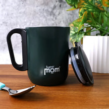 Supermom Metallic Stainless Steel Insulated Mug with Lid Approx 300Ml (1 Pc) - Justgrabit Inc.