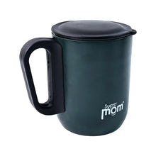 Supermom Metallic Stainless Steel Insulated Mug with Lid Approx 300Ml (1 Pc) - Justgrabit Inc.