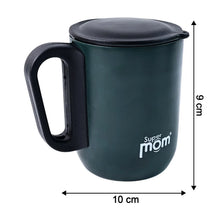 Supermom Metallic Stainless Steel Insulated Mug with Lid Approx 300Ml (1 Pc) - Justgrabit Inc.