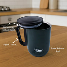 Supermom Metallic Stainless Steel Insulated Mug with Lid Approx 300Ml (1 Pc) - Justgrabit Inc.