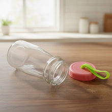 Premium Glass Bottle with Leak - Proof Lid 300 ML - justgrabit.in | Just Grab It
