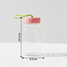 Premium Glass Bottle with Leak - Proof Lid 300 ML - justgrabit.in | Just Grab It