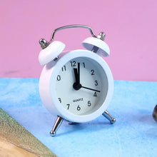 Small Twin - Bell Analog Alarm Clock - (1 Pc) - justgrabit.in | Just Grab It