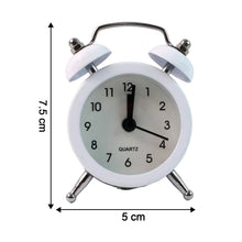 Small Twin - Bell Analog Alarm Clock - (1 Pc) - justgrabit.in | Just Grab It