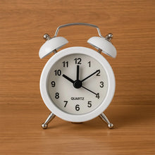 Small Twin - Bell Analog Alarm Clock - (1 Pc) - justgrabit.in | Just Grab It