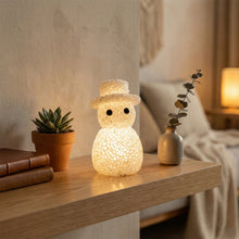 Snowman - Shaped Decorative LED Night Lamp (1 Pc) - justgrabit.in | Just Grab It