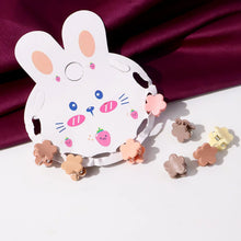 Premium Flower - Shaped Mini Hair Claw Clip Set - justgrabit.in | Just Grab It