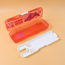 Plastic Pencil Box with LED Light & Cartoon Print (1 Pc) - justgrabit.in | Just Grab It