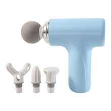 Electric Vibrating Massage Gun with Multiple Interchangeable Heads - justgrabit.in | Just Grab It