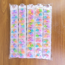 Plastic Small Hair Clips Girls Kids Hair Accessories (3 Pcs Set / Mix Color & Design) - justgrabit.in | Just Grab It