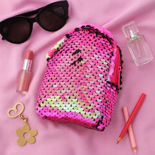 Mini Sequin Backpack Pouch - (1 Pc) - justgrabit.in | Just Grab It