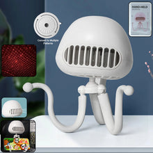 Rechargeable Handheld Mini Projector Fan (1 Pc) - justgrabit.in | Just Grab It