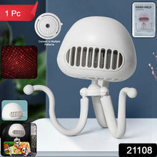 Rechargeable Handheld Mini Projector Fan (1 Pc) - justgrabit.in | Just Grab It