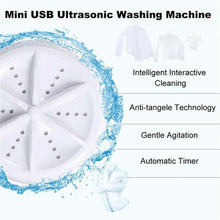 Mini Turbo Washing Machine – Portable USB - Powered Washer for Home, Camping, College & Small Spaces - justgrabit.in | Just Grab It