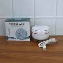 Mini Turbo Washing Machine – Portable USB - Powered Washer for Home, Camping, College & Small Spaces - justgrabit.in | Just Grab It