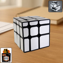 Mirror Cube – 3x3 Puzzle Cube with Reflective Silver Surfaces - justgrabit.in | Just Grab It