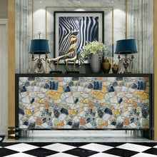 Self - Adhesive Waterproof Wallpaper Roll - (1 Pc / Mix Design) - justgrabit.in | Just Grab It