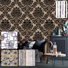 Self - Adhesive Waterproof Wallpaper Roll - (1 Pc / Mix Design) - justgrabit.in | Just Grab It