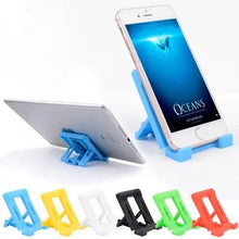 Adjustable 4 Steps Foldable Mobile Stand Holder (1 pc) - Justgrabit Inc.