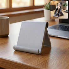 Plastic Foldable Desktop Mobile Stand (1 Pc) - justgrabit.in | Just Grab It