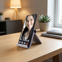 Plastic Foldable Desktop Mobile Stand (1 Pc) - justgrabit.in | Just Grab It
